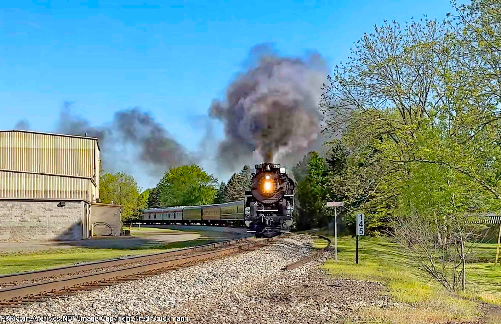 NKP 765 struts her stuff.
